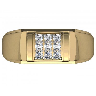 Ansh Diamond Engagement Ring for Men